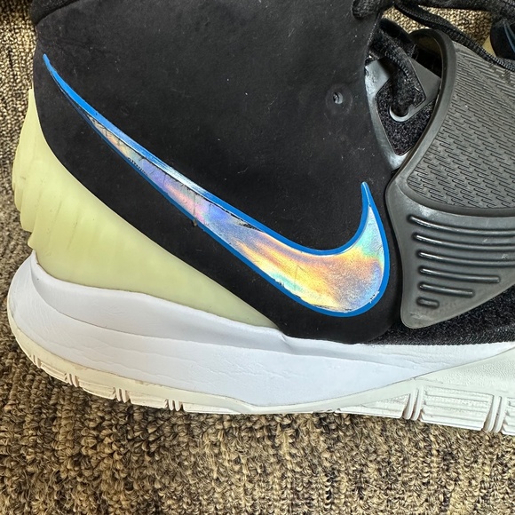 Men\'s Nike Kyrie Black/white/yellow/blue Shoes. Serial BQ4630-004. Size 12 (45) main image 13